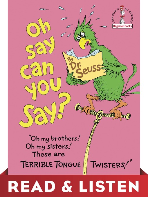 Title details for Oh, Say Can You Say? by Dr. Seuss - Available